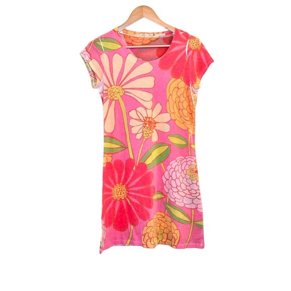 Sundance Dresses & Skirts - Sundance Before + Again Dress Womens Small Bright Floral Boho Tunic Flower Power